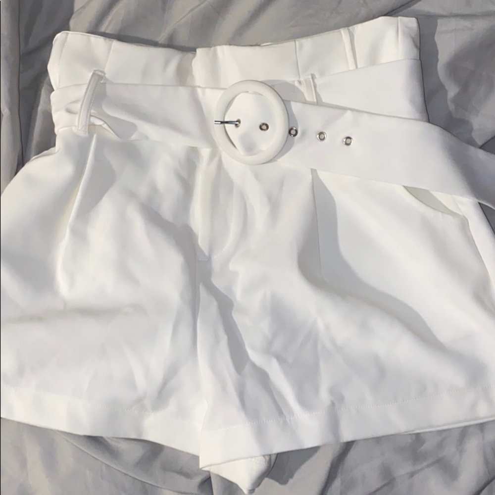 White shorts